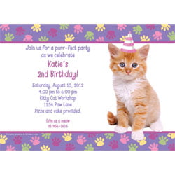 Cat Birthday Party | Download Hundreds FREE PRINTABLE Birthday ...