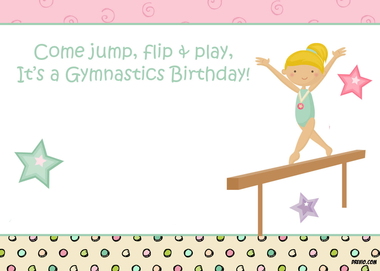 FREE-Printable-Gymnastics-Invitation-Template