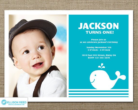 FREE Printable 1st Birthday Party Invitations Boy Template | Download Hundreds FREE PRINTABLE