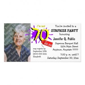 FREE Surprise 70th Birthday Party Invitations Printable | Download ...