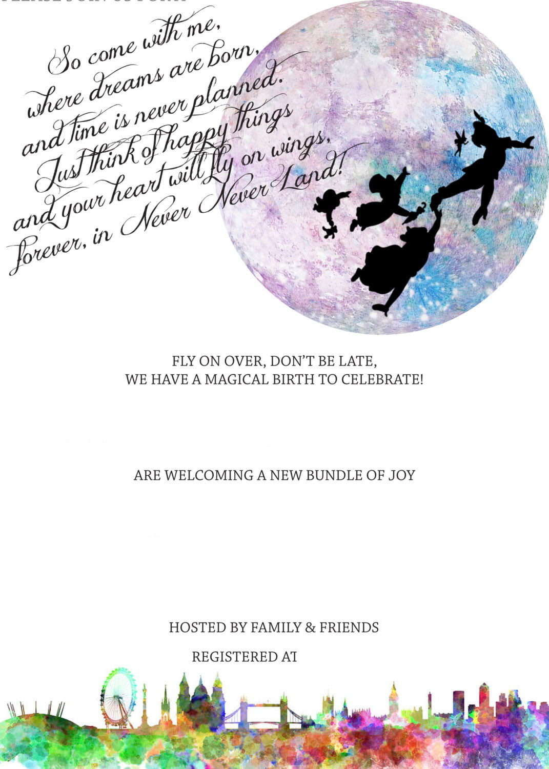 Free-Printable-Peter-Pan-in-Neverland-Baby-Shower-Invitation