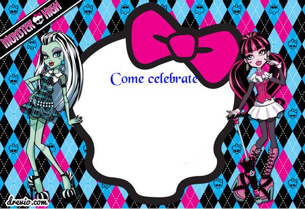 Free Printable Monster High Birthday Invitations Download Hundreds Free Printable Birthday Invitation Templates