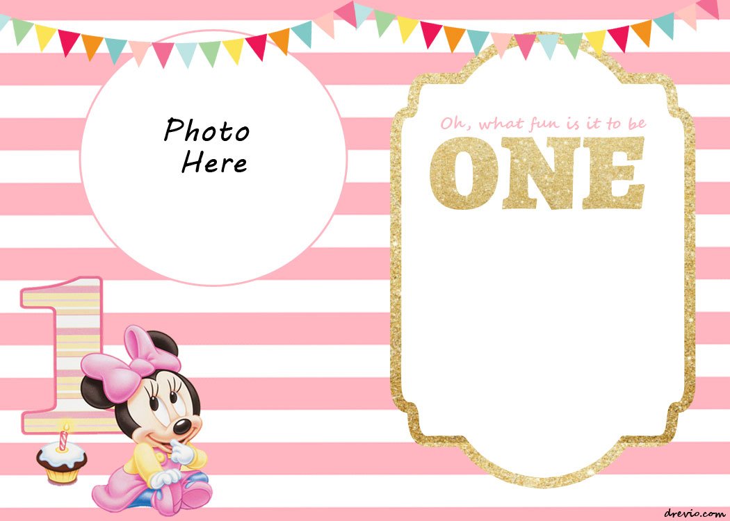 FREE-Printable-Minnie-Mouse-1st-Invitation-Template