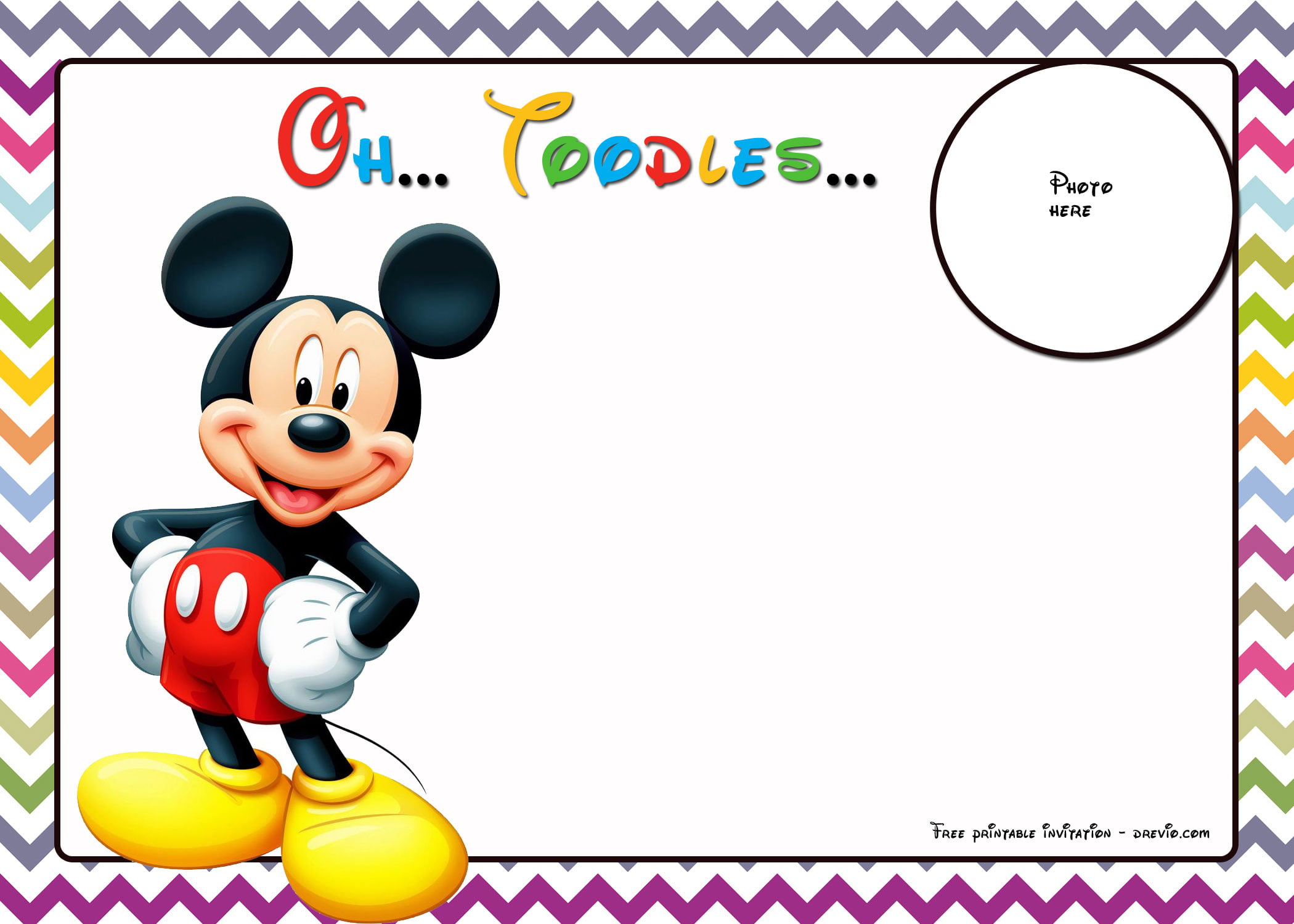 FREE-Printable-Mickey-Mouse-Colorful-Chevron-Birthday-Invitation-Template
