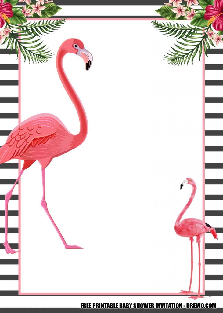 Invitation Template of 16+ FREE Flamingo Invitations Templates - Downloadable - for ANY OCCASIONS! 7