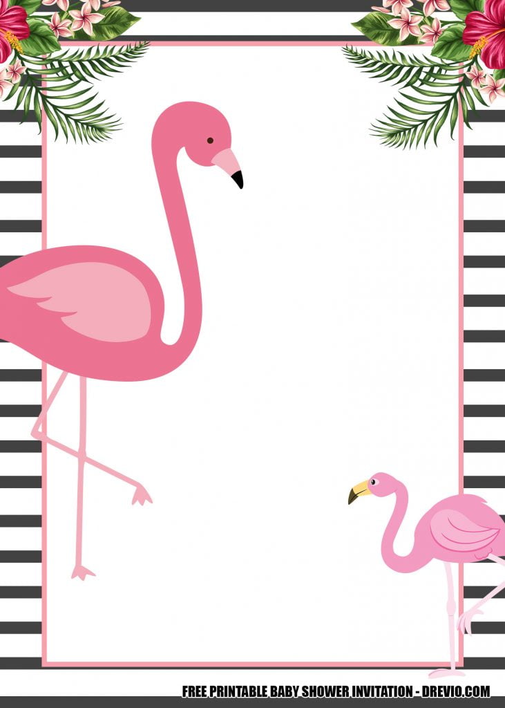 Invitation Template of 16+ FREE Flamingo Invitations Templates - Downloadable - for ANY OCCASIONS! 9