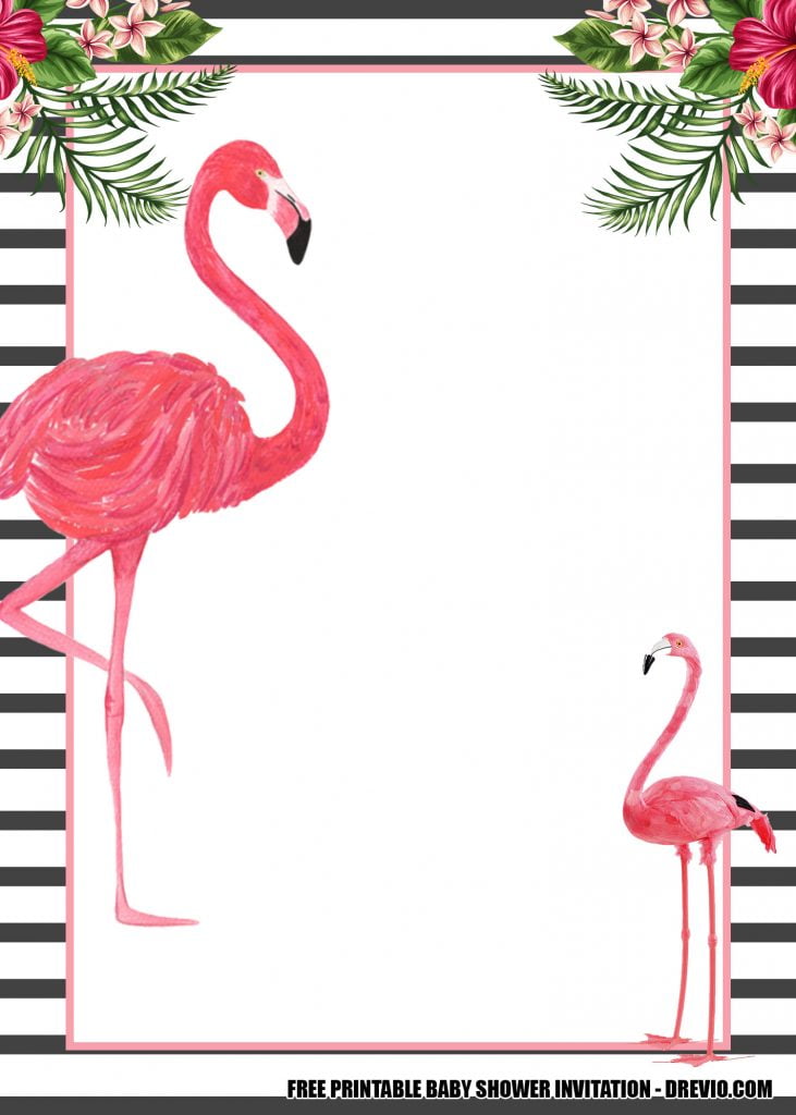 Invitation Template of 16+ FREE Flamingo Invitations Templates - Downloadable - for ANY OCCASIONS! 6