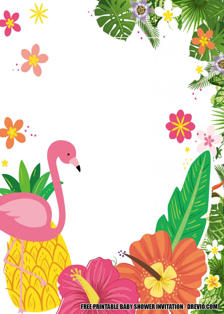 Invitation Template of 16+ FREE Flamingo Invitations Templates - Downloadable - for ANY OCCASIONS! 13