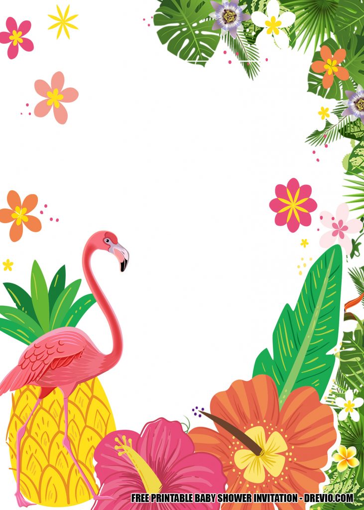 Invitation Template of 16+ FREE Flamingo Invitations Templates - Downloadable - for ANY OCCASIONS! 14