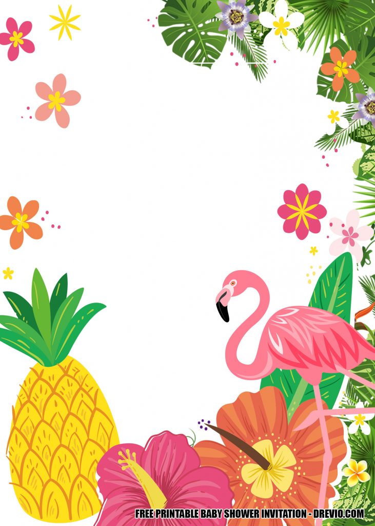 Invitation Template of 16+ FREE Flamingo Invitations Templates - Downloadable - for ANY OCCASIONS! 15