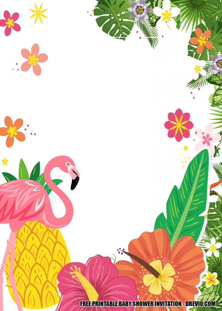 Invitation Template of 16+ FREE Flamingo Invitations Templates - Downloadable - for ANY OCCASIONS! 16