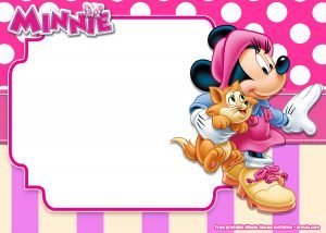 14+ FREE Printable Minnie Mouse All Ages Invitation Templates - Drevio ...