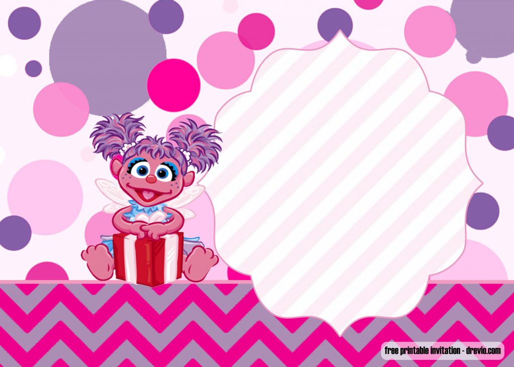 Invitation Template of FREE Printable Abby Cadabby Invitation Templates 4