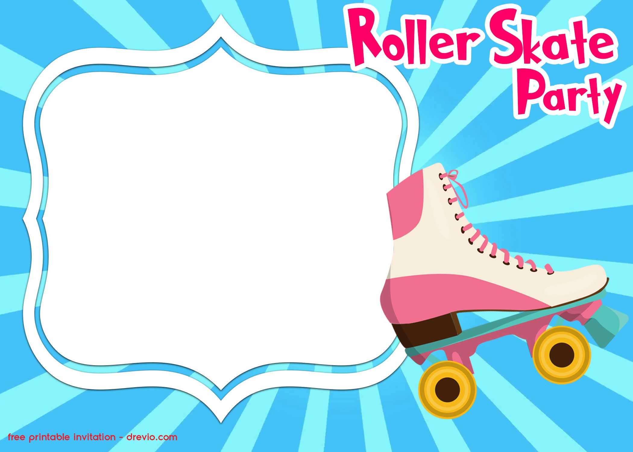 edit-now-roller-skate-birthday-invitation-pink-joint-roller-skating