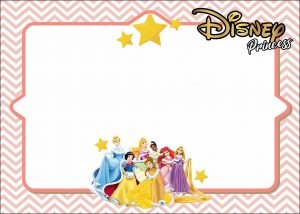 Free Disney Princess All Party Supplies Templates 