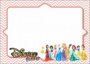 FREE Disney Princess ALL Party Supplies Templates - Drevio : Free And ...