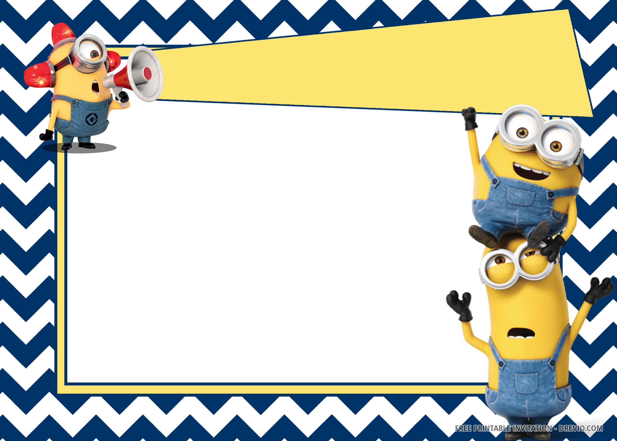 Minion Card Template