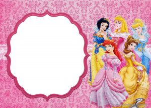 Free Printable Disney Princess Invitation Templates - Drevio : Free And ...