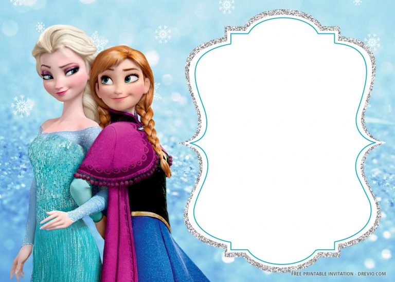 Free Printable Frozen Birthday Invitation Templates | Download Hundreds ...