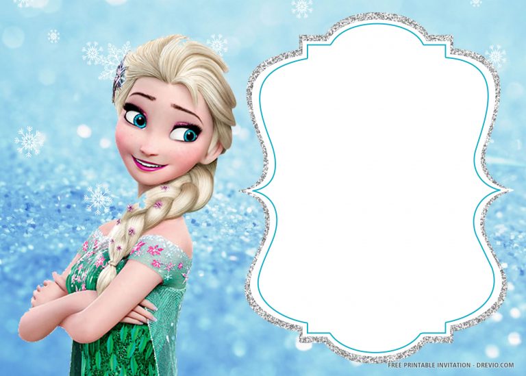 Free Printable Frozen Birthday Invitation Templates | Download Hundreds ...