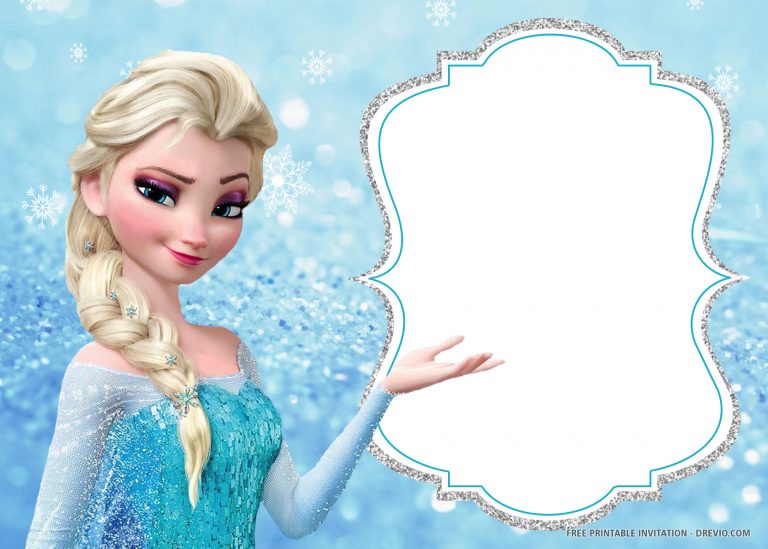 Free Printable Frozen Birthday Invitation Templates | Download Hundreds ...