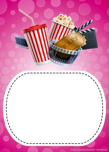 Free Printable Pink Movie Invitation Templates | Download Hundreds FREE ...