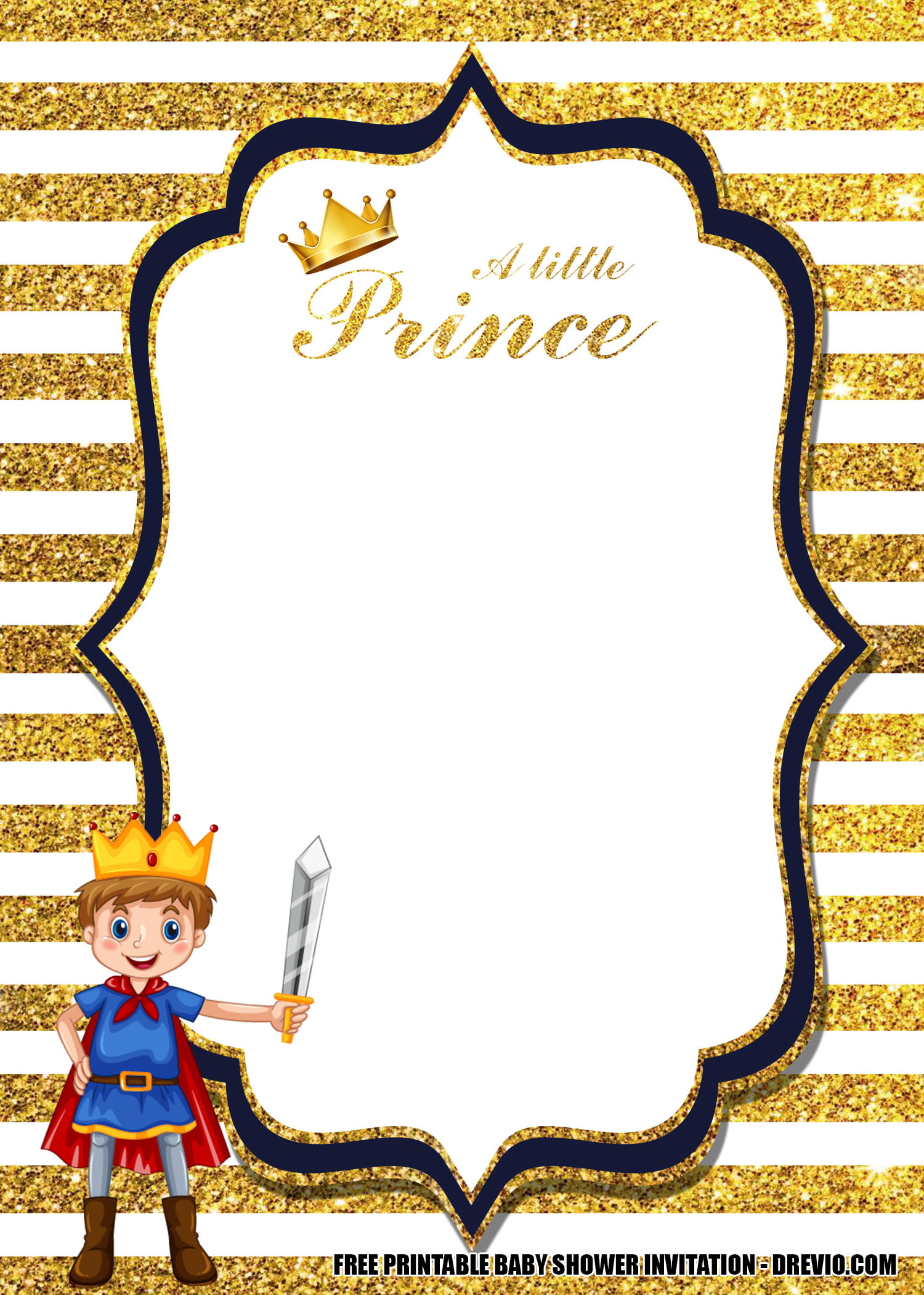 Free Prince Baby Shower Invitation Templates Download Hundreds Free Printable Birthday Invitation Templates