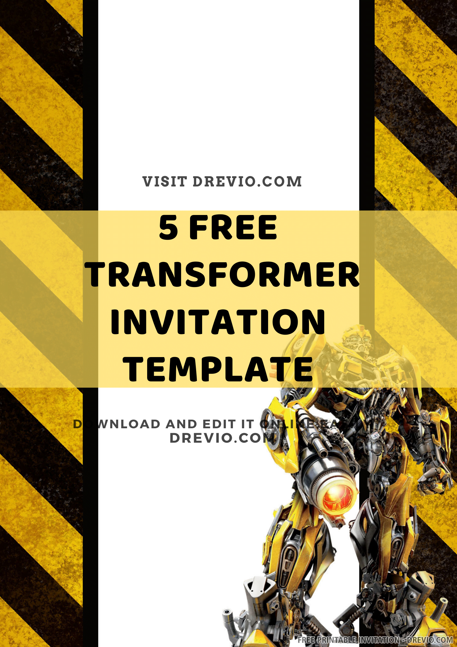 Free Printable Transformer Invitation Templates Download Hundreds Free Printable Birthday Invitation Templates