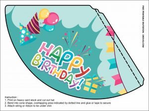 (FREE PRINTABLE) – Coed Birthday Party Kits Templates | Download ...