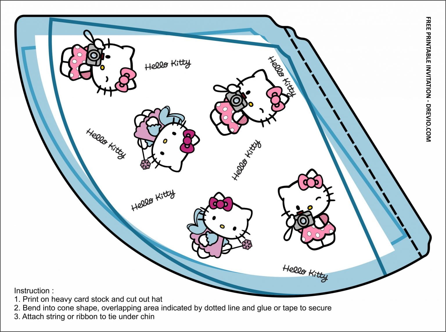 Free Printable Hello Kitty Birthday Party Kits Templates Download Hundreds Free Printable