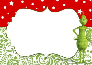 (FREE PRINTABLE) – Grinch Birthday Invitation Templates | Download ...