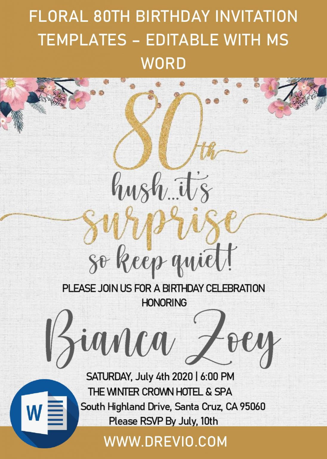 80th-birthday-invitations-templates