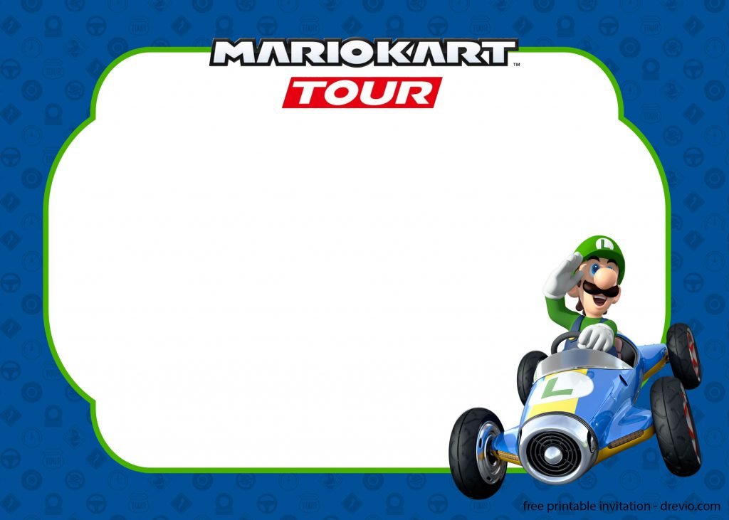 Invitation Template of 12+ FREE Mario Kart Tour Invitation Templates 13