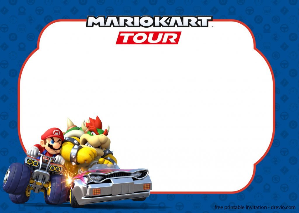 Invitation Template of 12+ FREE Mario Kart Tour Invitation Templates 11