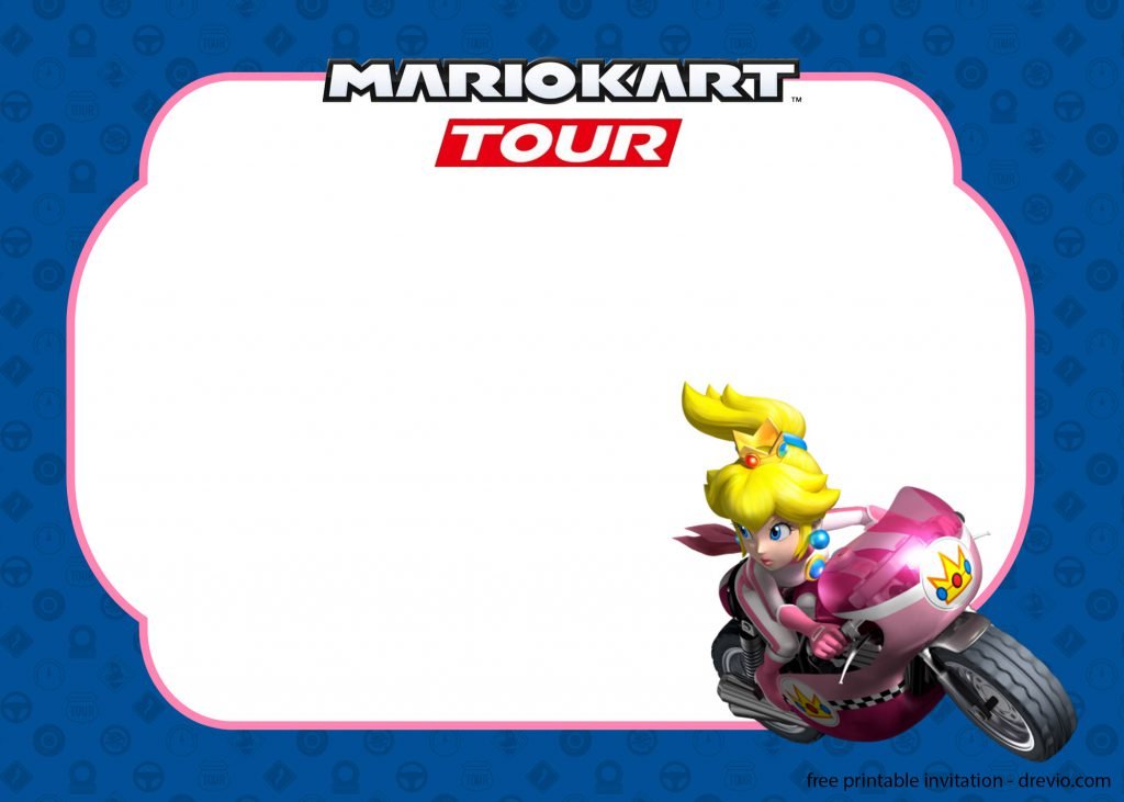 Invitation Template of 12+ FREE Mario Kart Tour Invitation Templates 9