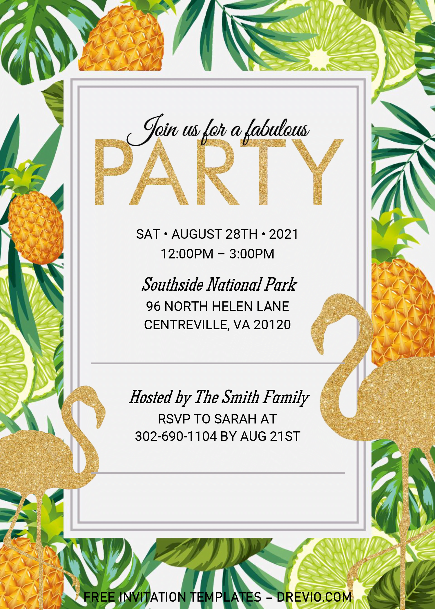 free templates for invitations in word
