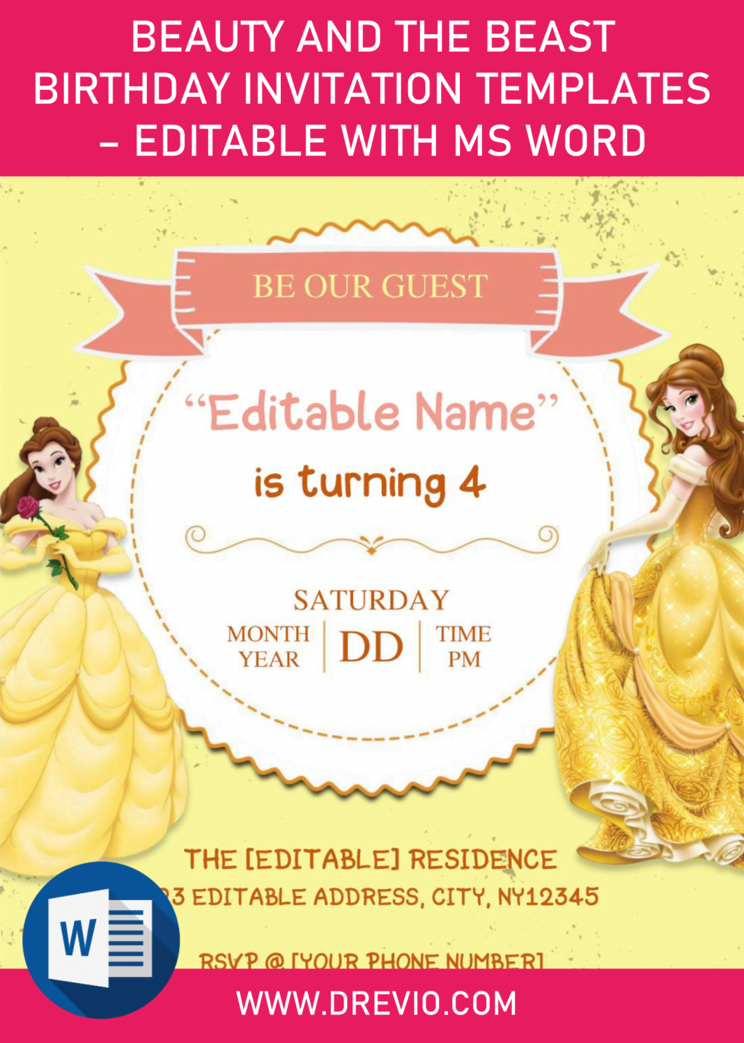 beauty-and-the-beast-birthday-invitation-templates-editable-with-ms