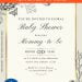 Free Hand Drawn Vintage Floral Wedding Invitation Templates For Word
