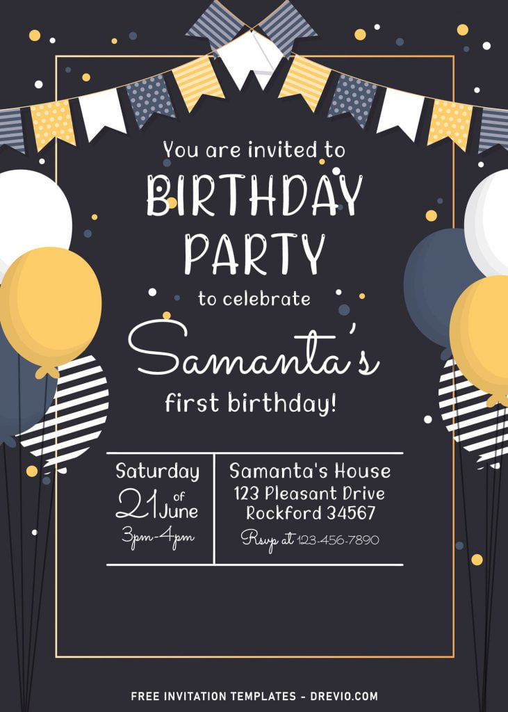 7+ Cute And Fun Birthday Invitation Templates For All Ages