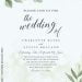 9+ Foliage Wedding Invitation Templates