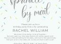 7+ Cute And Fun Sprinkle By Mail Birthday Invitation Templates