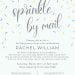 7+ Cute And Fun Sprinkle By Mail Birthday Invitation Templates