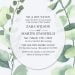 8+ Gorgeous Greenery Eucalyptus Wedding Invitation Templates
