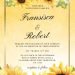 8+ Watercolor Sunflower Wedding Invitation Templates