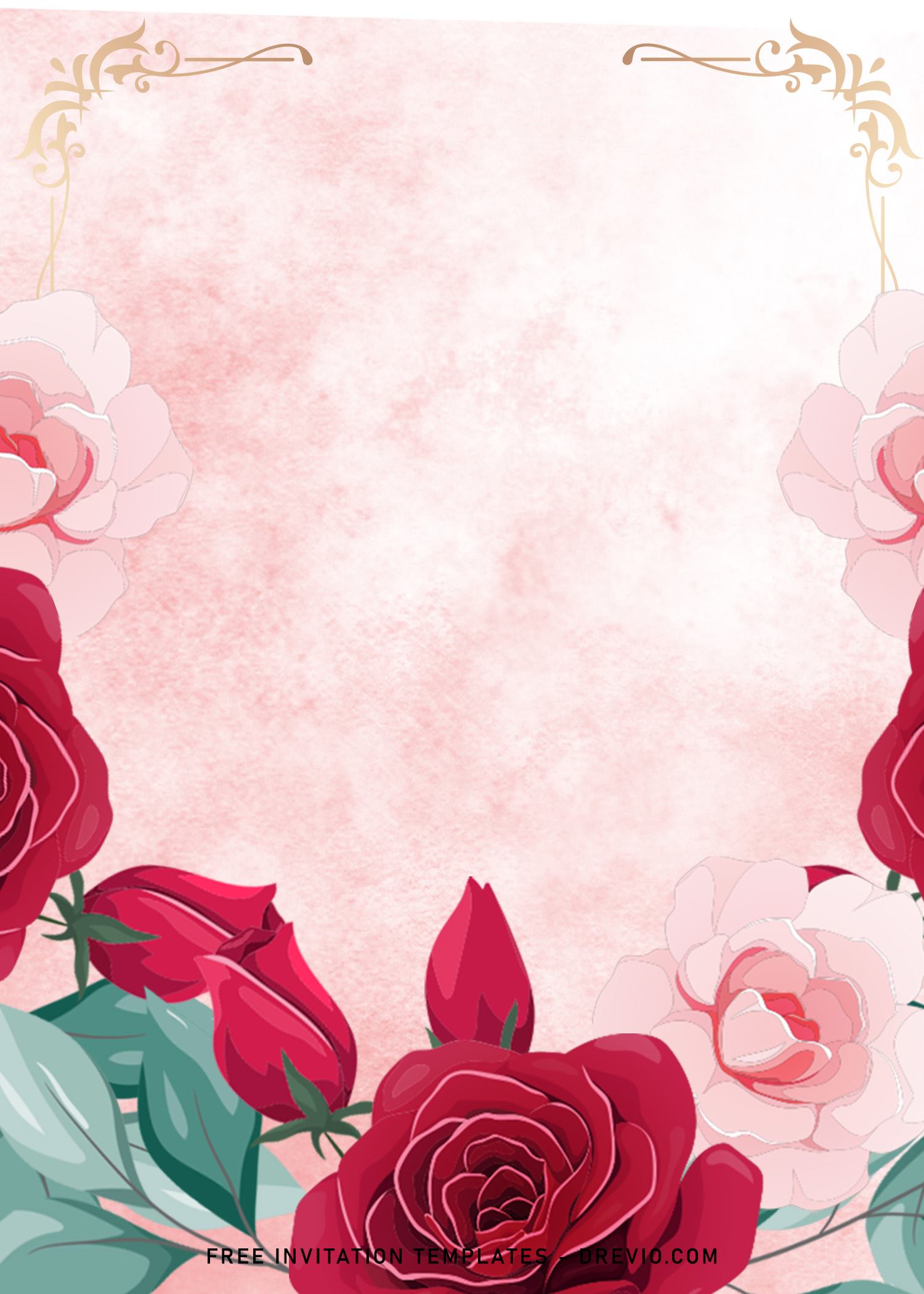 9-stunning-red-roses-wedding-invitation-templates-download-hundreds-free-printable-birthday
