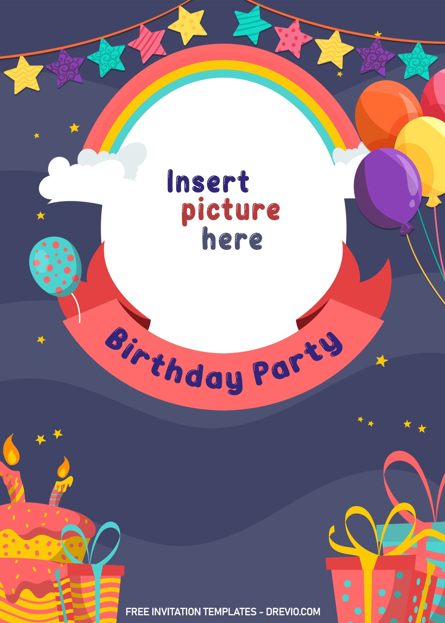 10 Children Birthday Invitation Templates Download Hundreds FREE PRINTABLE Birthday