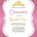 7+ Elegant Gold Confetti Princess Birthday Invitation Templates