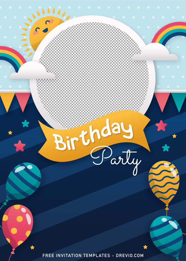 8+ Personalized Kids Birthday Party Invitation Templates For Any Ages ...