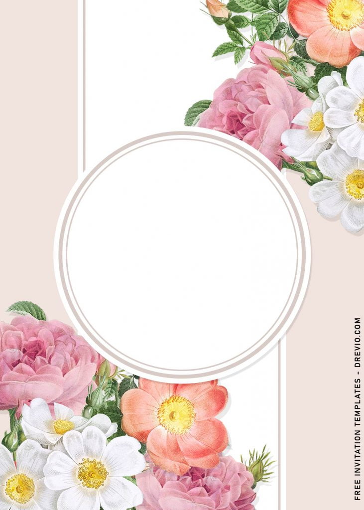 10+ Bloomy Spring Floral Birthday Invitation Templates and has beautiful peonies