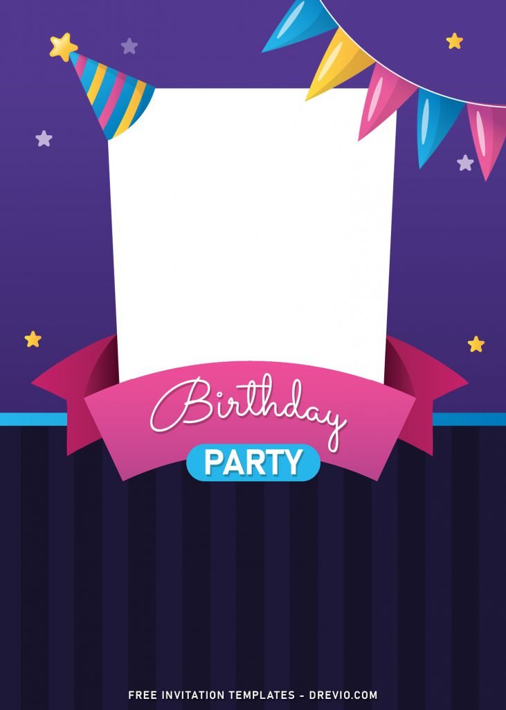 11+ Fun Birthday Invitation Templates For Your Kid's Upcoming Birthday Party and has 